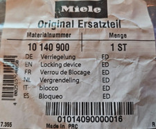 Miele PT7136 Trockner Filter Türfang Verriegelungsgerät