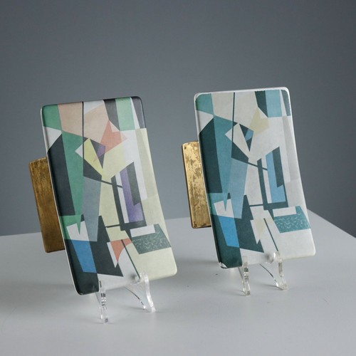 Paar vintage griffe kunststoff - vintage,