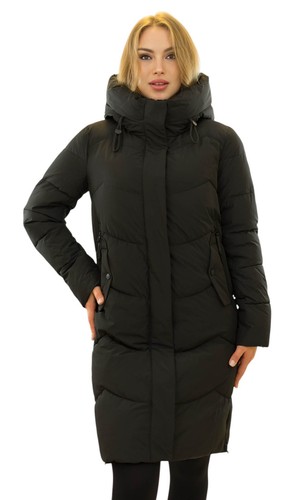 Langer damen wintermantel - langer,