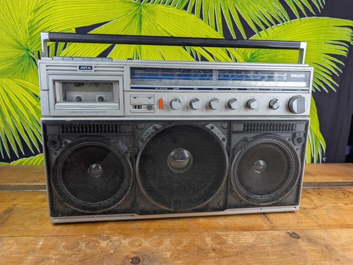 Vintage ghettoblaster philips - vintage,