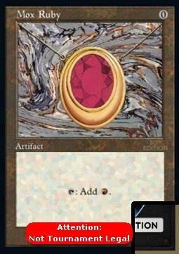 Magic mtg mox - magic/mtg, ruby