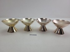 4x Eisbecher DDR Alu eloxiert
