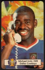 5m Michael Irvin Auf Telefon (Wr - Dallas Cowboys) Fußball Gebraucht Handy Karte