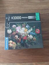 Clementoni Puzzle 1000 Teile Museum Jan Van Dael Bowl of Flowers komplett neuw.