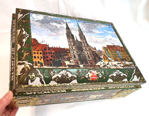 Blechkiste kasten lebkuchen - blechkiste,