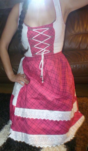 Dirndl schürze 2teile dirndel - schürze,