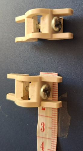 Decorail weiße gardinenhaken - weiße,