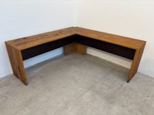 Eckbank Holz, Design Oliver Conrad, Eiche sägerau, ca. 115x115, modern