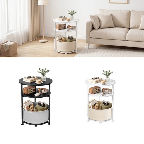 Beistelltisch rund couchtisch - beistelltisch,
