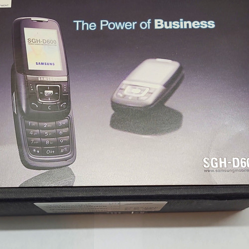 Samsung sgh d600 - sgh-d600, handy