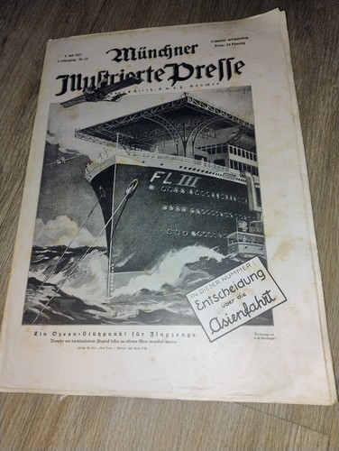 Antike zeitung juli 1927 - antike,