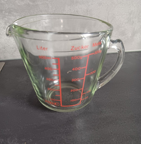 Alter pyrex meßbecher 500 - 500, ml