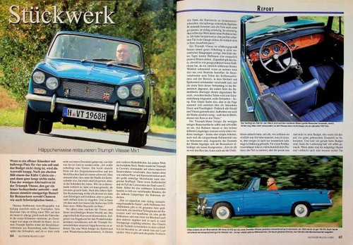 Oldtimer praxis 2232 triumph - oldtimer,