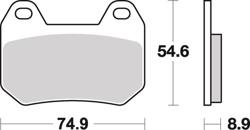 Brembo bremsbelagsatz - brembo,