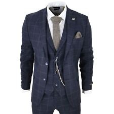 Herren 3 Teilig Anzug Wolle