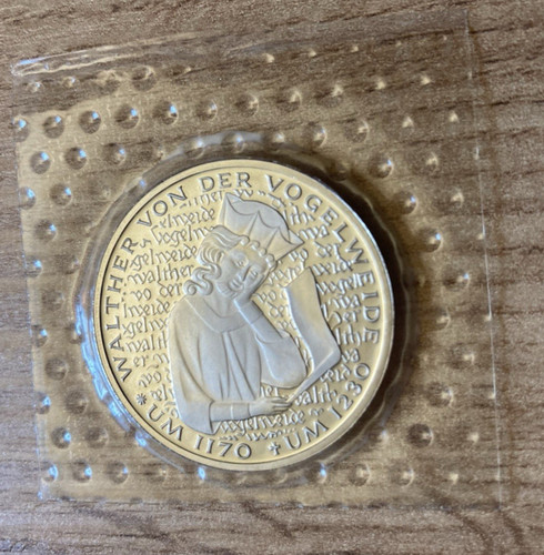 Gedenkmünze walther von - gedenkmünze,