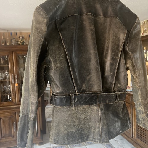 Damen biker lederjacke - biker, m