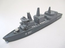 Marine Boot Fregatte Bremen Schiff 11 cm Polyresin ship Collector