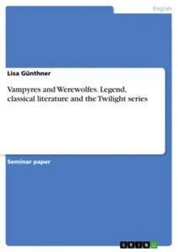 Vampyres and werewolfes - and,