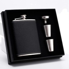 Edelstahl Flachmann 8oz mit 2