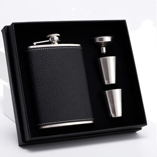 Edelstahl flachmann 8oz - flachmann,