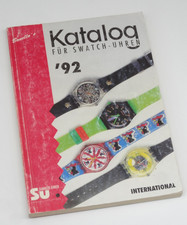Katalog für Swatch-Uhren 92 1992 Bonello´s Pop Chrono Scuba Pager Automatic Maxi