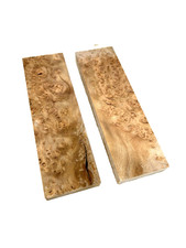 Griffschalen Platane Maser Drechselholz ca 15x4,5x1,5 cm , Maserholz , Edelholz