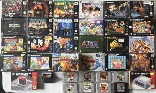 Nintendo n64 spiele sammlung - nintendo,