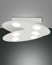 LED Decken Leuchte Lampe Cake 6flg. Fabas Luce 3312-65-102 weiß 