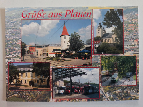 Ansichtskarte plauen - ak,