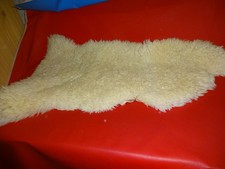 Echtes grosses Schafffell 80-120 cm gebraucht ordentlich
