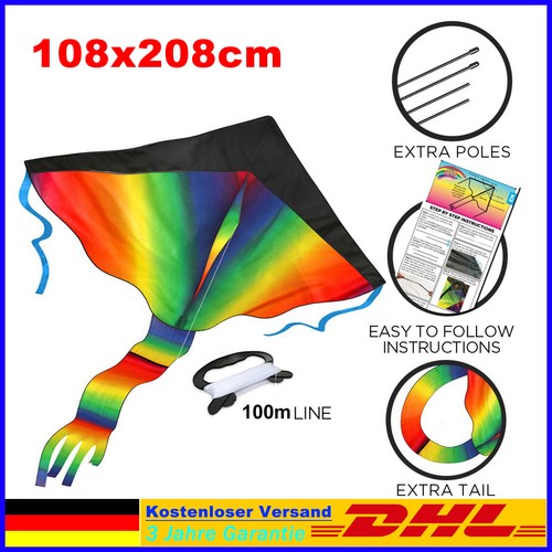 Kinder drachen regenbogen - kinder-drachen,