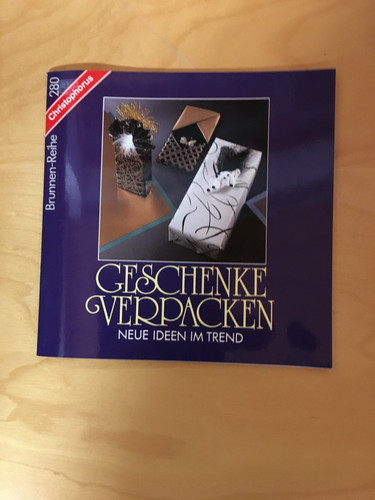Bastelbuch geschenke verpacken - bastelbuch,