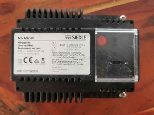 Siedle netzgleichrichter - siedle,