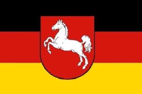 Aufkleber niedersachsen flagge - aufkleber,