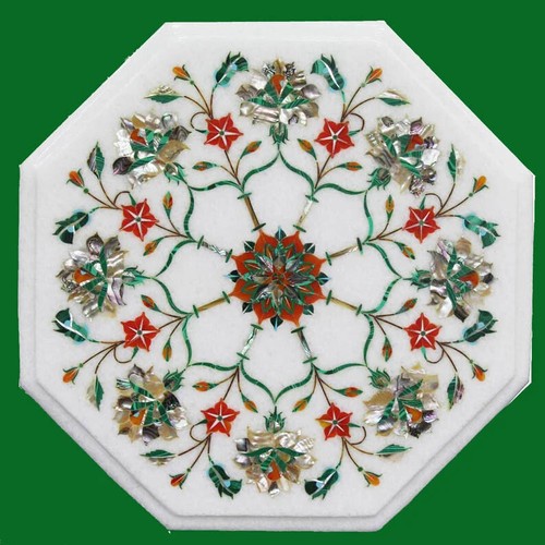 Weißer marmor couchtisch - weißer, in