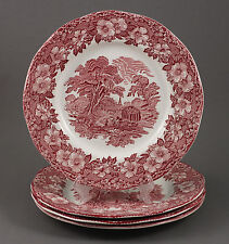 Enoch Wedgwood "Woodland" Teile zur Wahl teller tasse rot england keramik platte