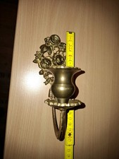 Wand Kerzenhalter Messing 