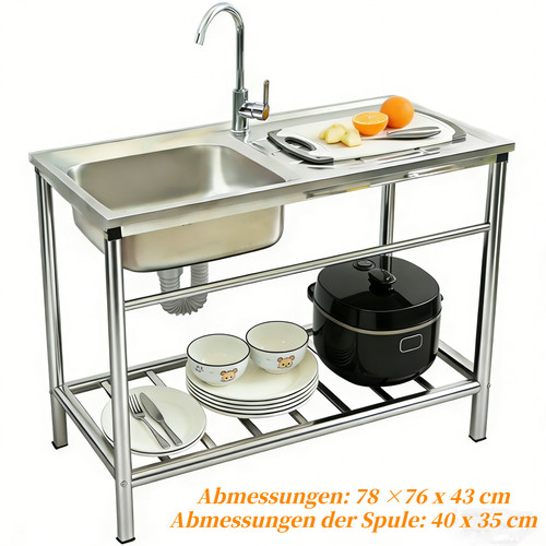 Edelstahl waschtisch - edelstahl,
