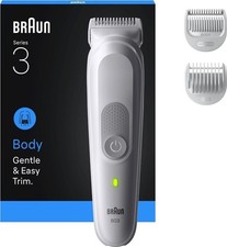 BRAUN BodyGroomer BG3530 Körperhaartrimmer Haar-/Bartschneider Akku grau B-Ware