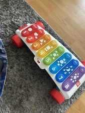 Fisher-Price leuchtendes Riesen-Xylophon, Lernspielzeug für Kleinkinder