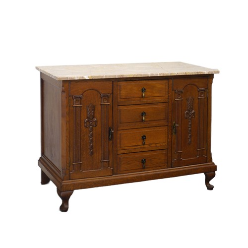 Anrichte antik eichenholz - antik,