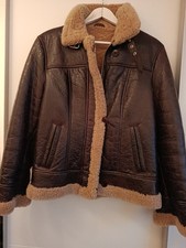 Lammfelljacke leder Lammfell
