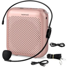 Sprachverstärker Lehrer Mikrofon PA Anlage tragbar USB-C 10W 2000mAh