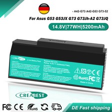 5200mAh A42-G73 G73-52 A43-G73 Akku Für Asus G53 G53JX G53SW G73JQ G73G VX7SX 3D