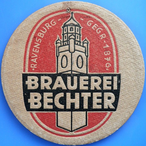 Alter bierdeckel brauerei - bierdeckel,