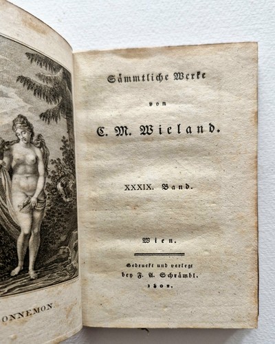Wieland sämtliche werke - m.,