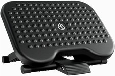 HUAUO Fußstütze höhenverstellbar 3 Stufen rutschfest für Büro Zuhause Reisen