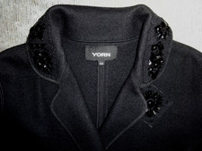 Mantel mit Gürtel von YORN*Gr: 44*100% Wolle*+Schal von FRAAS*