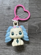 Happy Meal Spielzeug McDonald’s  2012 Jewelpets Hund Weiß Blau Lange Ohren